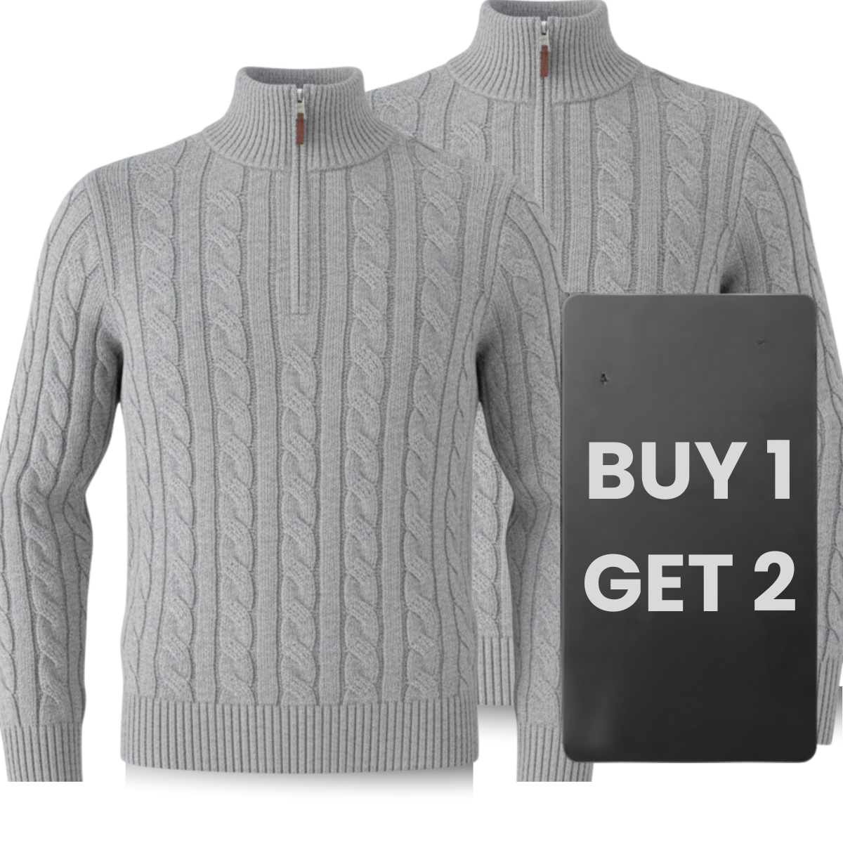 Pull torsadé en cachemire (DESTOCKAGE) – 1 Acheté = 2 Offerts