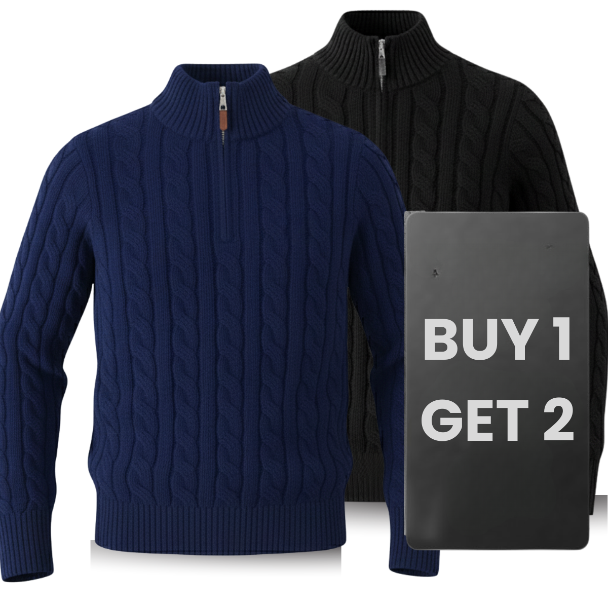 Pull torsadé en cachemire (DESTOCKAGE) – 1 Acheté = 2 Offerts